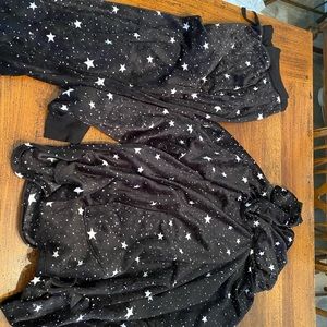 Vera wang velour sweat set